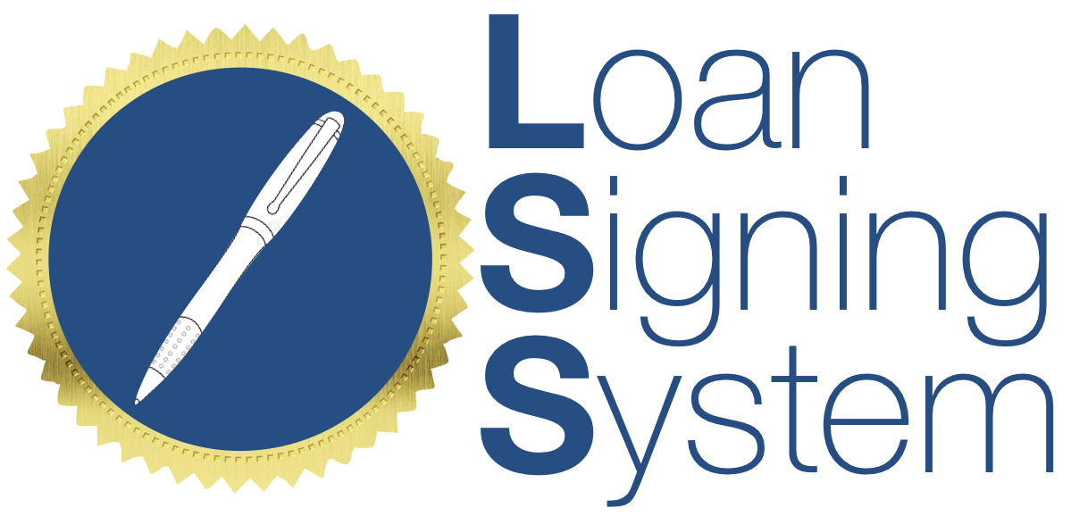 Loan Signing System certified signing agent badge